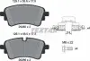 2626503 Колодки тормозные (задние) Audi A4/A5/Q5/Q7 2.0 TFSI/TDI/3.0 TDI 15- (TRW) TEXTAR підбір по vin на Brocar