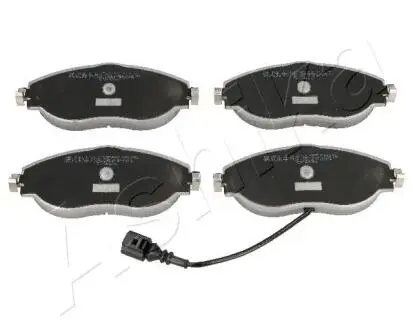 50000908 Колодки гальмівні (передні) Audi Q3 18-/A3/Skoda Octavia/VW Passat B6-B8/Golf/Tiguan 12- (+датчик) ASHIKA підбір по vin на Brocar