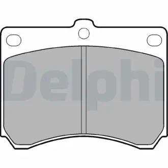 LP935 Комплект тормозных колодок, дисковый тормоз DELPHI подбор по vin на Brocar