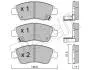 Колодки тормозные (передние) Honda Civic V/VI/VII 91-05/CRX III 92-98/Jazz 08-14 2201750