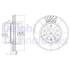 BG3405C Тормозной диск DELPHI підбір по vin на Brocar