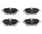 50000608 К-кт колодок перед. Citroen C3, DS3, Peugeot 2008 09- ASHIKA підбір по vin на Brocar