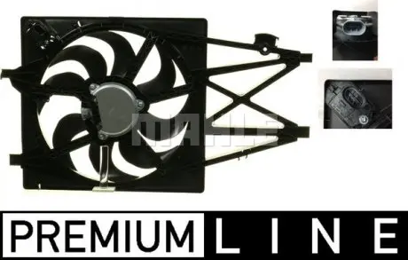 CFF218000P Вентилятор радіатора MAHLE / KNECHT подбор по vin на Brocar