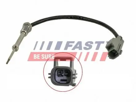 FT80223 Датчик, температура відпрацьованих газів FAST підбір по vin на Brocar