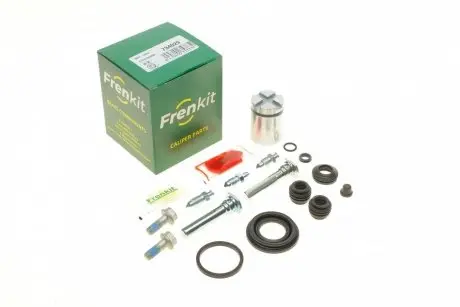 734029 Ремкомплект супорта (заднього) Honda Accord/Civic 90- (d=34mm) (+поршень/направляюча) (Lucas/Nih) FRENKIT підбір по vin на Brocar