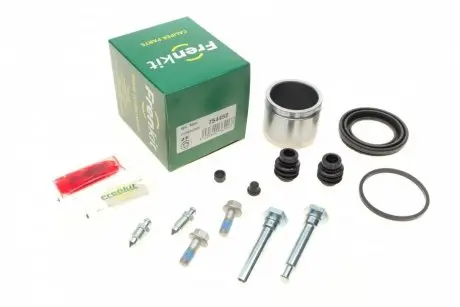 754452 Ремкомплект суппорта (переднего) Honda Jazz 08- (d=54mm)(Nih)(+1 поршень/направляющая) SuperKit FRENKIT подбор по vin на Brocar