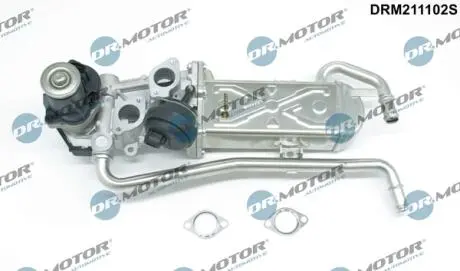 DRM211102S Клапан рециркуляції електричний, з AGR-радіатором DR.MOTOR підбір по vin на Brocar