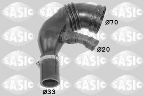 3330047 PRZEWÓD FILTRA POWIETRZA CITROEN NEMO, FIAT PUNTO, IDEA, PEUGEOT BIPPER 01.04- SASIC підбір по vin на Brocar