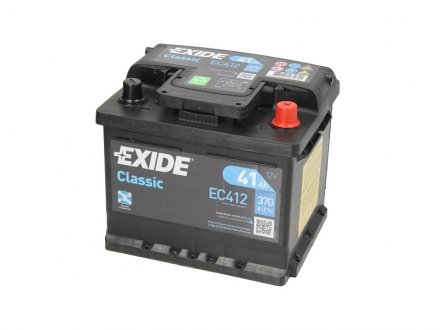 EC412 Стартерная аккумуляторная батарея EXIDE подбор по vin на Brocar