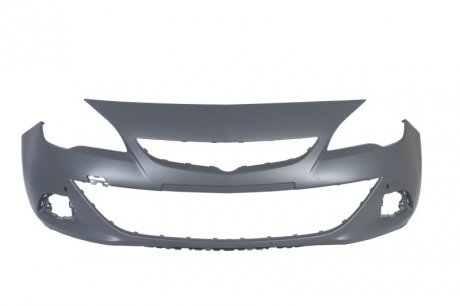 5510005053901GQ Бампер (przód, GTC, с отверстиями na halogeny, liczba otworów na parkomat: 2, do malowania, TÜV) OPEL ASTRA HATCHBACK 09.12-06.15 BLIC подбор по vin на Brocar