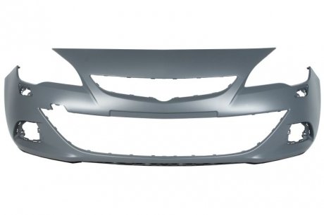 5510005053903GQ Бампер (przód, GTC, с отверстиями na halogeny, z otworami na spryskiwacze, do malowania, TÜV) OPEL ASTRA HATCHBACK 09.12-06.15 BLIC подбор по vin на Brocar