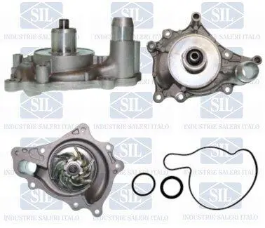 PA1382 Помпа воды Audi A5/A6/A8/Q7 4.2FSI/TDI/5.2 V10 quattro 06-/VW Touareg 4.2 V8 FSI 06-18 (B/B) (6 лоп) SALERI SIL підбір по vin на Brocar
