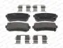 FDB5066 Колодки тормозные (задние) Hyundai Tucson 15-/Sonata 05-15/ix20/ix35/Kia Cerato/Sportage/Picanto 10- FERODO підбір по vin на Brocar