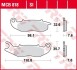 MCB818SI Тормозные колодки передние/, задние, przeznaczenie: offroad, materia_: sinter-SI, 32,6x98,2x7,6mm TRW підбір по vin на Brocar