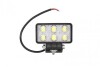 WLUN202 Lampa robocza (LED, 12/24/30V, 18W, 1200lm, liczba diod 6, 110mmx60mmx56mm, _wiat_o rozproszone) TRUCKLIGHT підбір по vin на Brocar