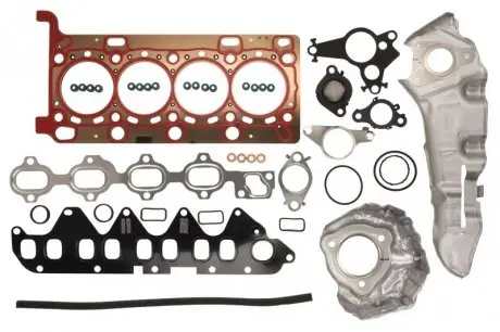 801580 Полный комплект прокладок двигателя (верх) MERCEDES C T-MODEL (S205), C (W205) 1.6D 05.14- ELRING подбор по vin на Brocar