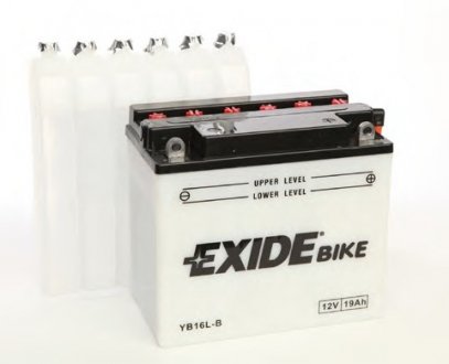 YB16LB Стартерна акумуляторна батарея, Стартерна акумуляторна батарея EXIDE підбір по vin на Brocar