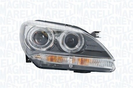 711451000652 Reflektor L (Bi-Xenon, ze świałem dziennym LED) BMW 6 11.10-12.14 MAGNETI MARELLI підбір по vin на Brocar