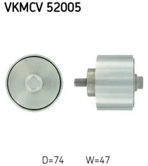 VKMCV52005 Паразитний / ведучий ролик, поліклиновий ремінь SKF підбір по vin на Brocar