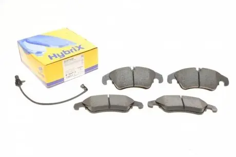 2207750K Колодки гальмівні (передні) Audi A4 07-18/A5 07-/Q5 13-17 (+датчик) METELLI підбір по vin на Brocar
