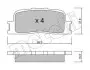 2207530 Колодки гальмівні (задні) Toyota Camry 01-11/Highlander 00-03/Lexus ES 96-06 METELLI підбір по vin на Brocar