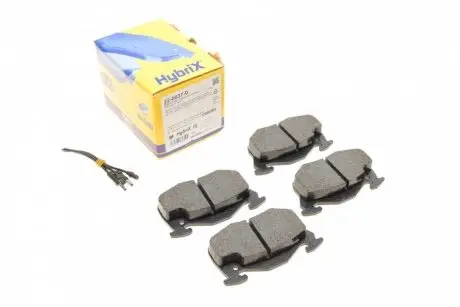 2200370 Колодки тормозные (передние) Peugeot 106 91-04/205/305/309/405 82-98/Renault Clio 91-98 (с датчик.) METELLI подбор по vin на Brocar