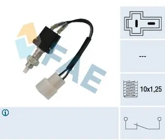24330 Вимикач ліхтаря сигналу гальмування FAE підбір по vin на Brocar