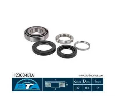 H23034BTA Комплект подшипника ступицы колеса BTA подбор по vin на Brocar
