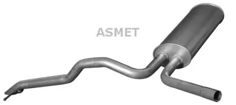 10122 Глушитель выхлопных газов конечный ASMET подбор по vin на Brocar