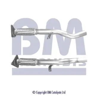 BM50346 Труба вихлопного газу BM CATALYSTS підбір по vin на Brocar