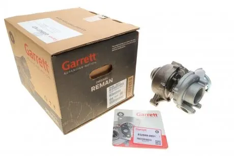 7646099001W Турбокомпресор (з комплектом прокладок) GARRETT підбір по vin на Brocar