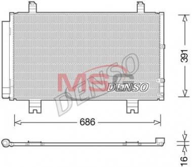 DCN51013 Конденсатор DENSO підбір по vin на Brocar