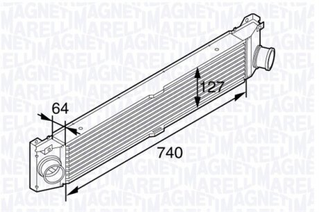 351319201990 Інтеркулер MAGNETI MARELLI підбір по vin на Brocar