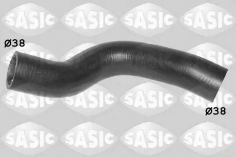3406481 Шланг гумовий сист. охолоджен. SASIC підбір по vin на Brocar