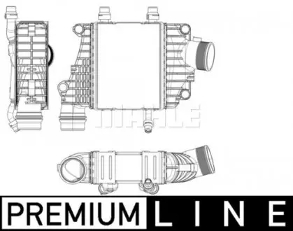 CI410000P Інтеркулер MAHLE / KNECHT підбір по vin на Brocar