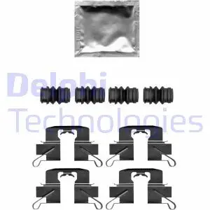 LX0696 Монтажний компл.,гальм.колодки DELPHI підбір по vin на Brocar