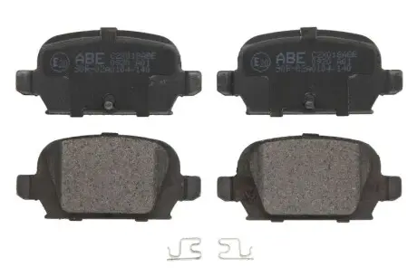 C2X018ABE Гальмівні колодки, дискові ABE підбір по vin на Brocar