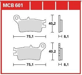 MCB601 LUCAS TRW подбор по vin на Brocar