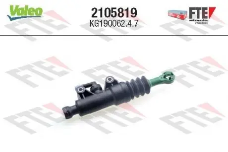 2105819 Циліндр зчеплення головний CITROEN/FIAT/PEUGEOT VALEO підбір по vin на Brocar