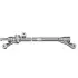 FO113R Кермова рейка (реставрована) Ford Fiesta Van, Ford Fiesta VI 1.25-1.6 TDCi, Mazda 2 1.3-1.6 MZ-CD 09-19 MSG підбір по vin на Brocar