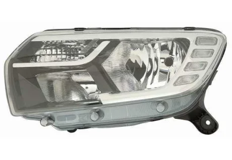 5531102RLDEM2 HEAD LAMP UNIT ECE ELEC W/LED W/O MOTOR / DA LOGN/SANDRO 17 / H7,H7,PY21W,LED DEPO подбор по vin на Brocar