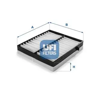 5310000 Фильтр, воздух во внутренном пространстве UFI подбор по vin на Brocar