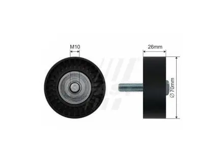 FT44530 NAPINACZ PASKA MICRO-V DUCATO 06-/ 14- FAST підбір по vin на Brocar