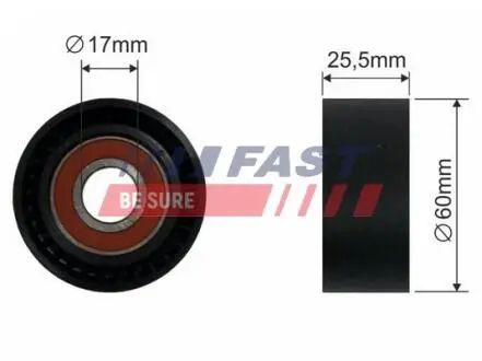 FT44534 Ролік FAST підбір по vin на Brocar