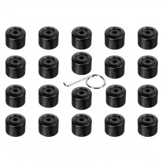 175230 Комплект ковпачків болта колісного диска VW (+ гак для зняття) FEBI BILSTEIN підбір по vin на Brocar