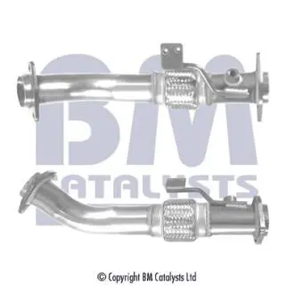 BM50480 RURA WYDECHOWA NISSAN NAVARA/PATHFINDER 2,5DCI BM CATALYSTS підбір по vin на Brocar