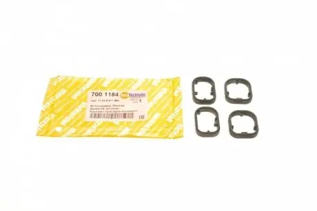 7001184 Прокладка радиатора масляного BMW 3 (E90/F30/F80)/5 (F10)/7 (F01/F02/F03/F04) 07-18 (к-кт) AUTOTECHTEILE підбір по vin на Brocar