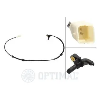 06S709 Датчик ABS (задний) Citroen Berlingo/Peugeot Partner 96- (R) OPTIMAL подбор по vin на Brocar