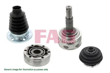 771007530 Шрус (зовнішній) Fiat Doblo 1.4 10- (25/22z) (-ABS) FAG підбір по vin на Brocar