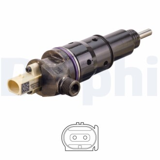 BEBJ1F10201 Wtryskiwacz (D11K, VOLVO MY 2017 HDE13 EXT SCR HR) DELPHI подбор по vin на Brocar